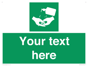 Custom Safe Condition Hand sanitiser